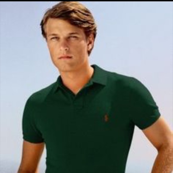SOLD: Ralph Lauren Men's Polo in Hunter Green
