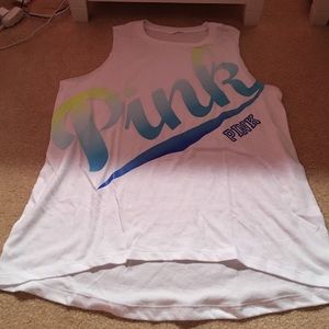 Victoria's Secret PINK Ombre Muscle Tee