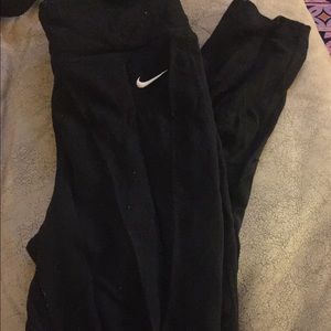 Worn Nike leggings