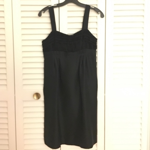 Diane von Furstenberg black dress.