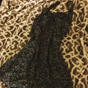 Blue floral sundress