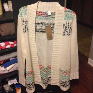 Francesca's Knit Cardigan
