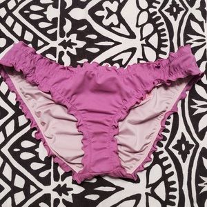 Victoria's Secret- Ruffle Cheeky Bikini Bottoms