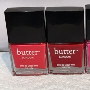 4 Butter London Polishes
