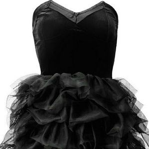 Conscious Collection Velvet Tulle Tiered Dress 💎
