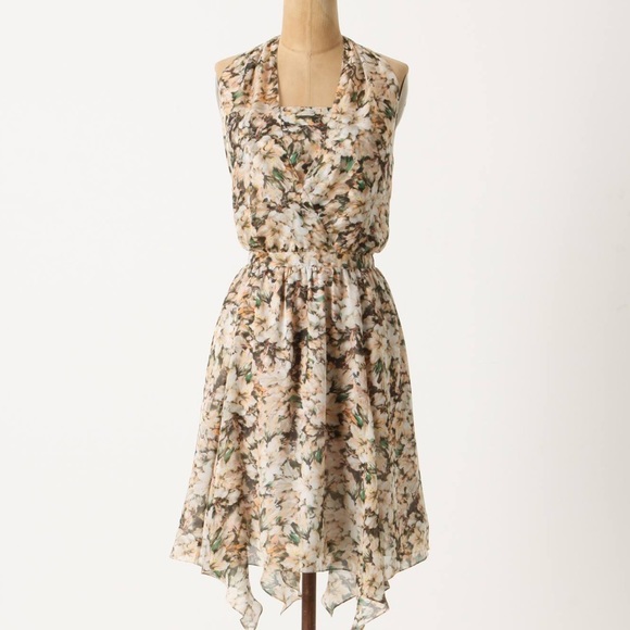 Anthropologie Dresses & Skirts - Leifsdottir floral silk dress