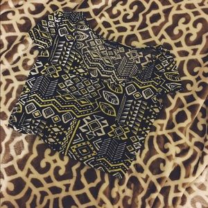 Tribal crop top