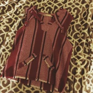 Sleepless wool tribal hoodie