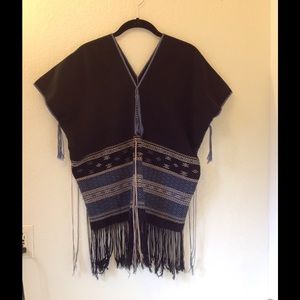 Karen hill tribe hand woven top