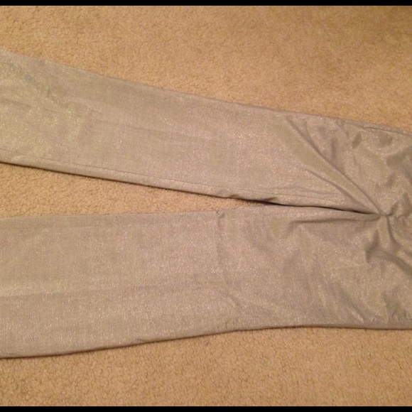 Banana republic beige shimmery dress pants