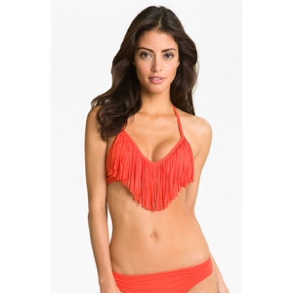 L*space Audrey Fringe Bikini Top!