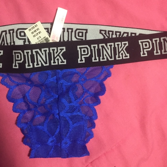PINK Victoria's Secret Other - Vs pink lace logo thong