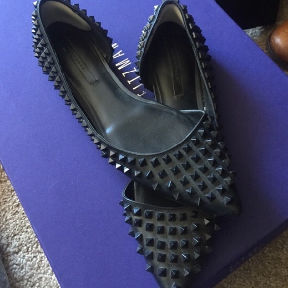 Zara spike flats
