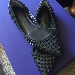 Zara spike flats