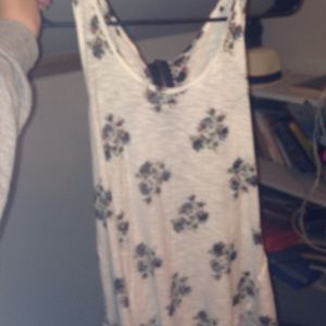Cute floral tank top