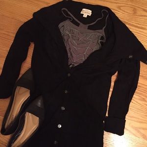 Black Merona Cardigan