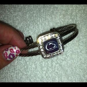 New! Penn State rhinestone bracelet