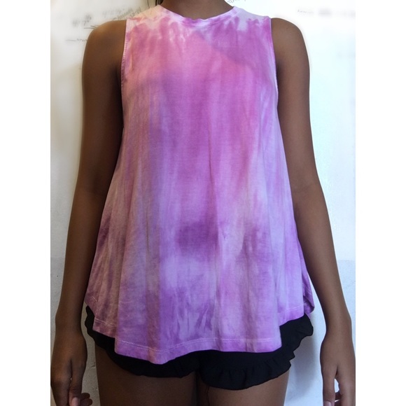 forever 21 tye dye muscle tee