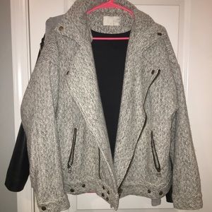 JOA Herringbone Biker Jacket