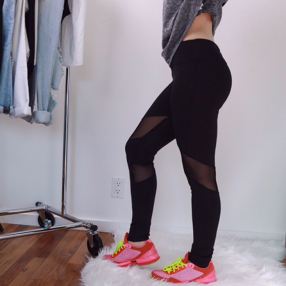 Mesh Workout Pants - Picture 2 of 4