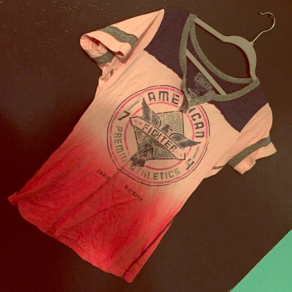 Pink multi color shirt 🌞