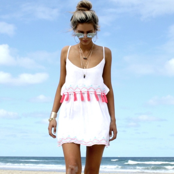 La Luna Gypsy Dresses & Skirts - WKND SALE! | NEW White Boho Beach Dress