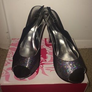 Black heels