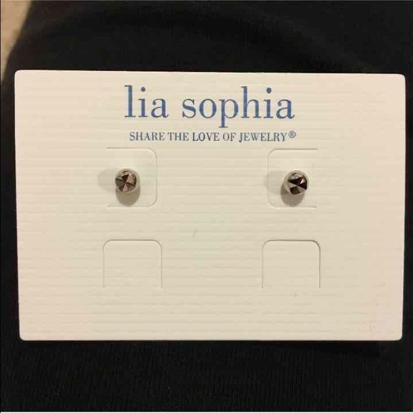 Lia Sophia Silver Studs