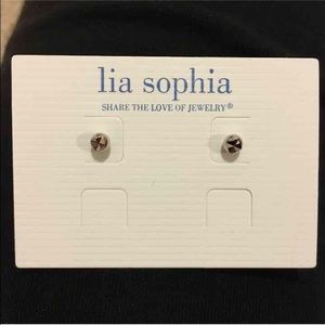 Lia Sophia Silver Studs