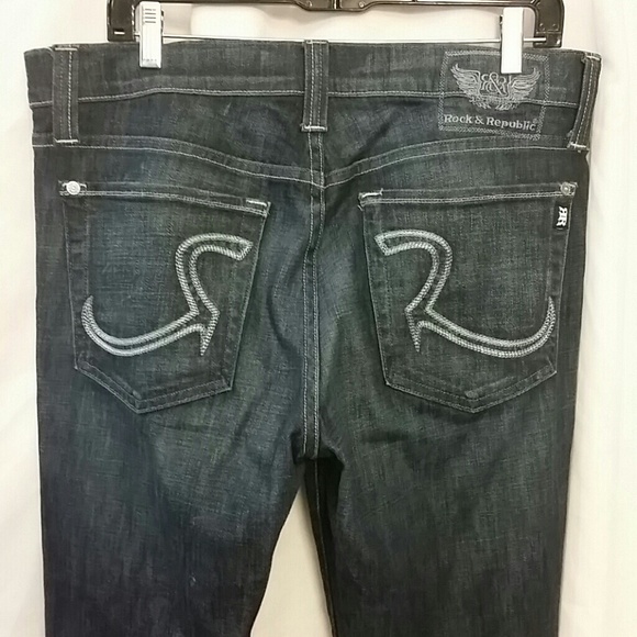 Rock & Republic Denim Men's Jeans Button Fly 34