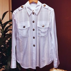 Mark Jacobs button-up baby blue shirt Size 4