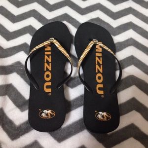 Mizzou flip flops