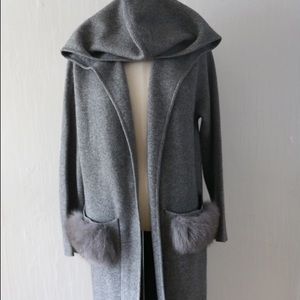 Mew Hood Fox Cardigan