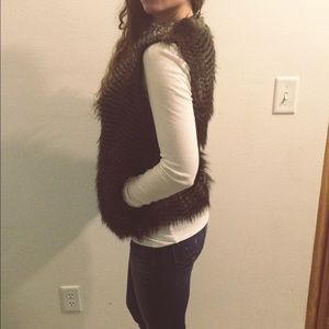 NWOT Jack Faux Fur Vest