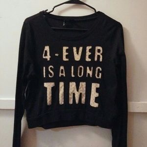 Long sleeve forever is a long time shirt