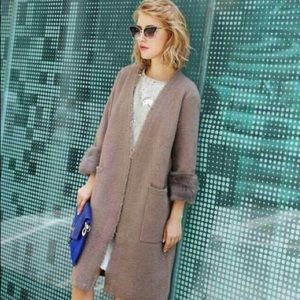 New Cashmere mink Cardigan