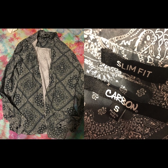 Long Sleeved Bandana Shirt