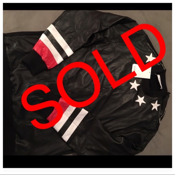Givenchy Leather Sweater - Picture 1 of 5