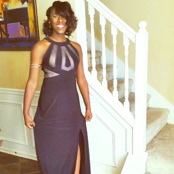 Black prom dress