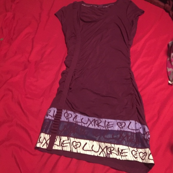 LRG dress purple
