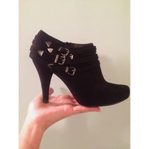 Black Heel Booties