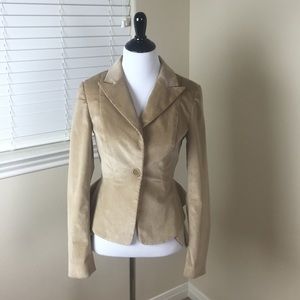 BEBE COLLECTION Courdoroy One Button Jacket Size 4