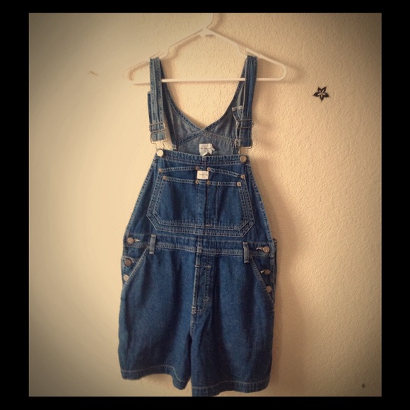 calvin klein overall shorts
