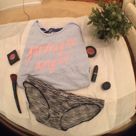 VS Angel Sleep Tee+free panty 💘