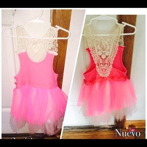 Little girl tutu dress