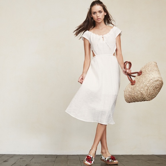 Reformation woodstock dress