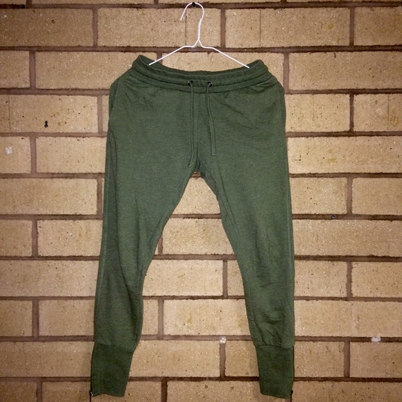 L.A. Hearts Military Green Joggers
