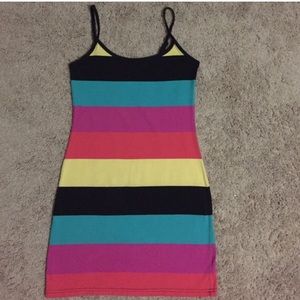 Multicolor Bodycon dress, great condition!!
