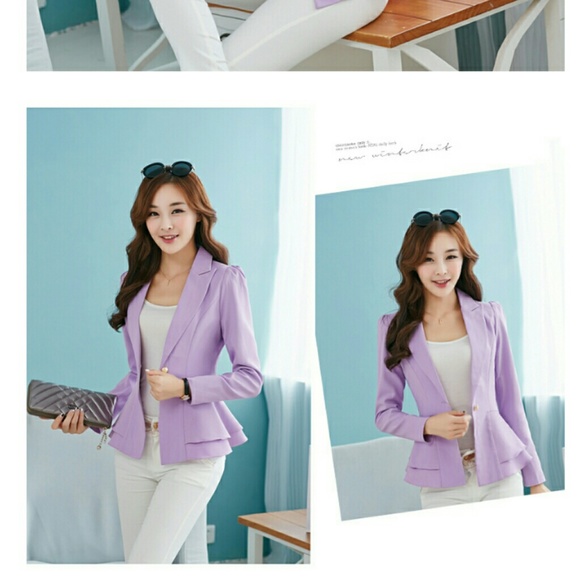 Blazer purple