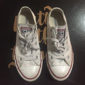 Kids White Converse